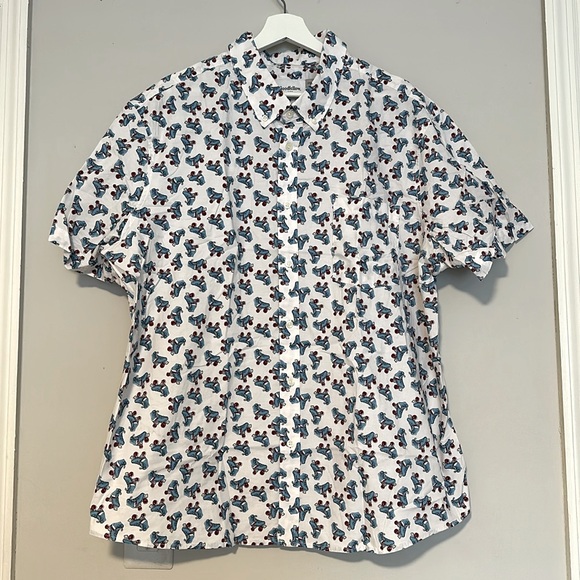 Goodfellow Skates Short Sleeve Button Down size XXL - Picture 2 of 6